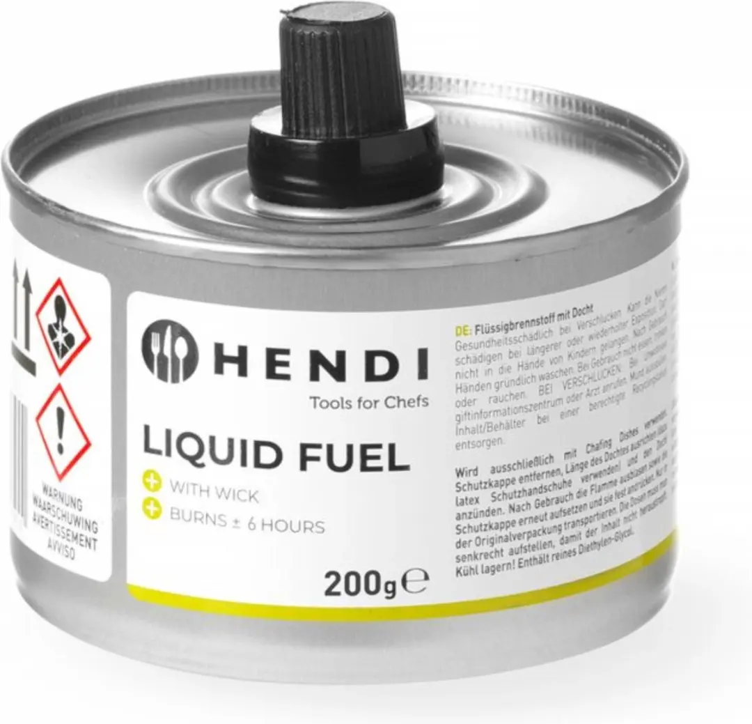 HENDI Vloeibare Brandstof 250ml - 24 Stuks
