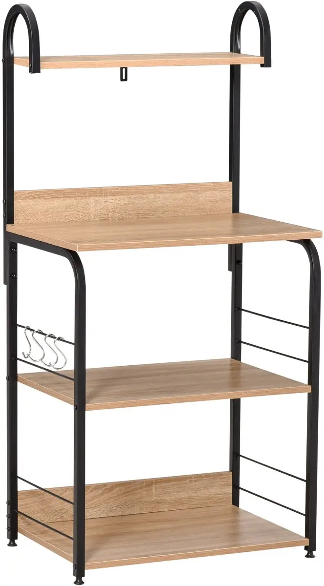 Homcom Keukenopbergplank 60x40x125cm