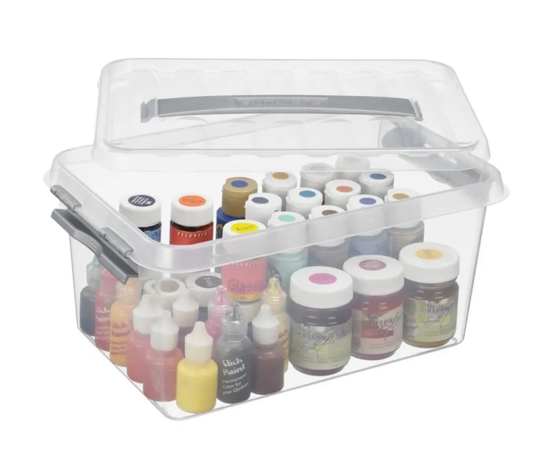 Sunware Q-line Opbergbox 6L - 30x20x14cm Grijs