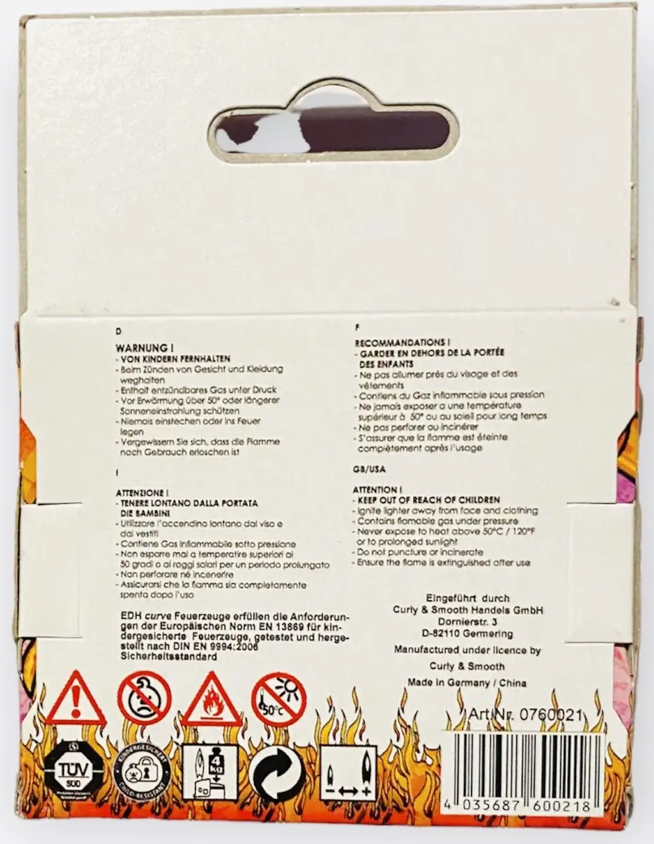 Ed Hardy Tattoo Aanstekers - 3 Stuks - Multikleur - afbeelding 6 van 6