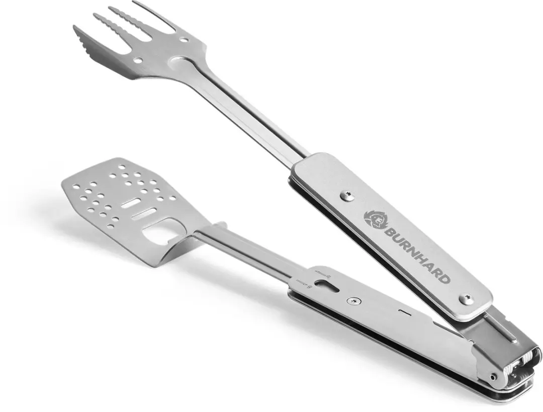 Burnhard Grillgereedschap Multitool 4-in-1 RVS - inklapbaar