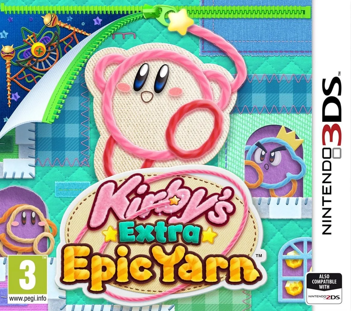 Nintendo Kirby’s Extra Epic Yarn 3DS