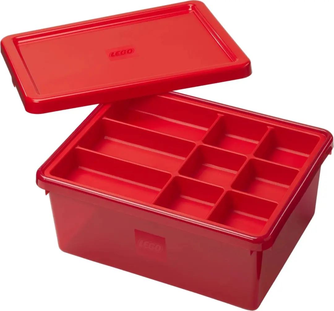 Lego - Sort & Store Opberbox Medium - Rood - Kunststof