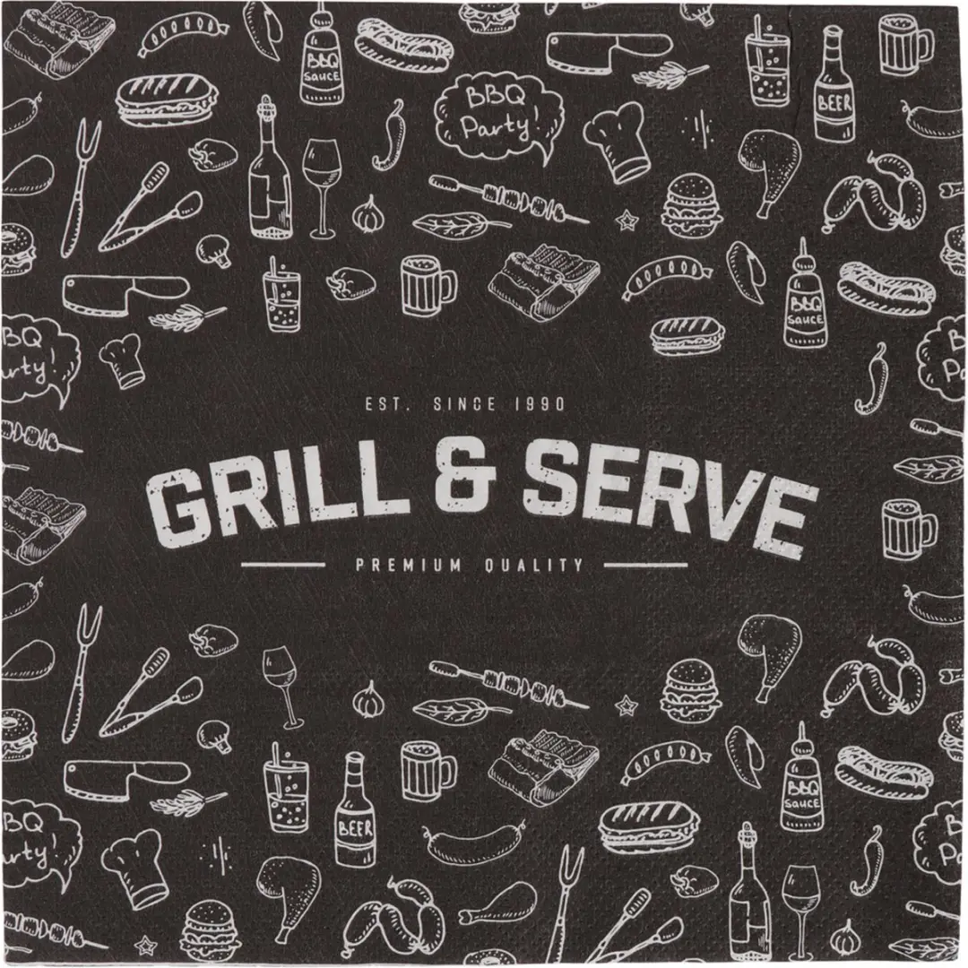 Senza Grill & Serve Servetten