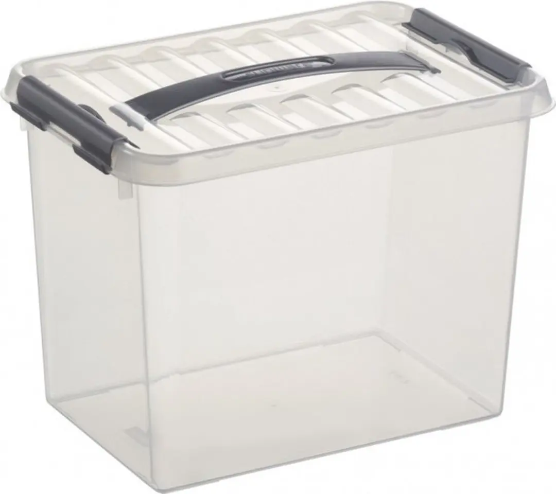 Sunware Q-Line Opbergbox 9L - 5 Stuks - Transparant