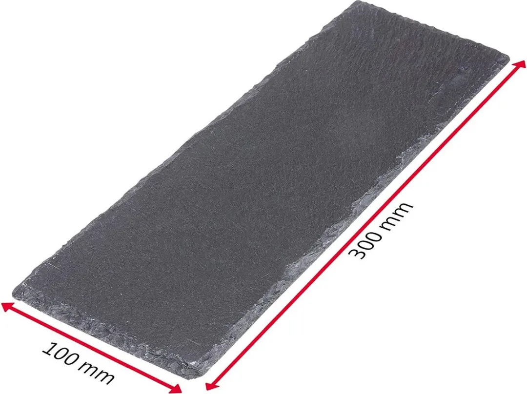Westmark Leisteen 30x10cm - Houtskool - 4 Stuks