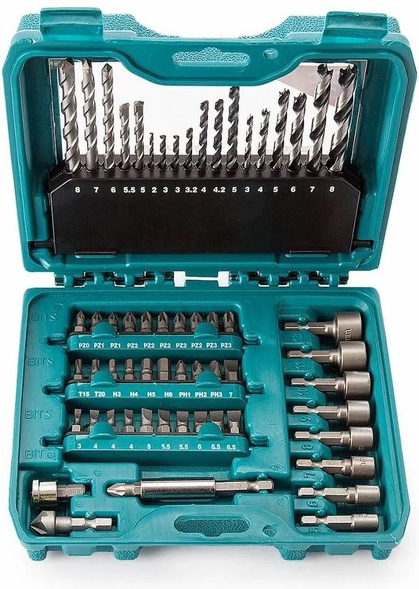 Makita Boor- en Bitset P-90358 60-delig - afbeelding 5 van 6