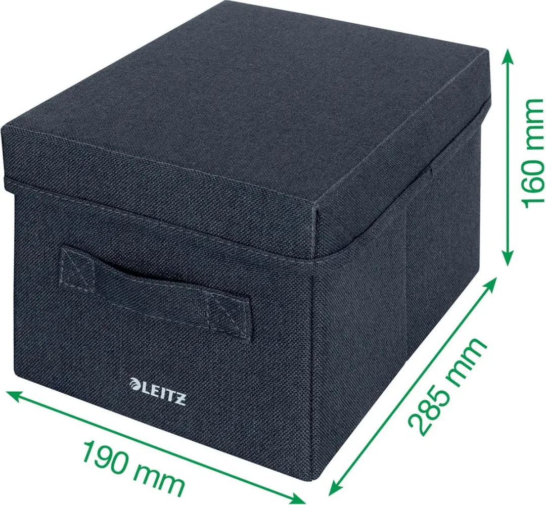 Leitz Opbergdoos 190x160x285mm - 15L - Grijs - 8 Stuks