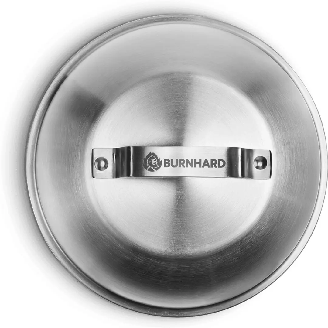Burnhard Burgerklokken RVS Set - 2 Stuks - 16cm