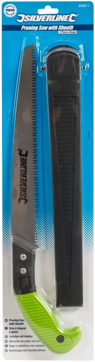 Silverline Snoeizaag 300mm - met Beschermhoes