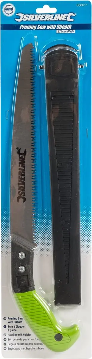 Silverline Snoeizaag 300mm - met Beschermhoes