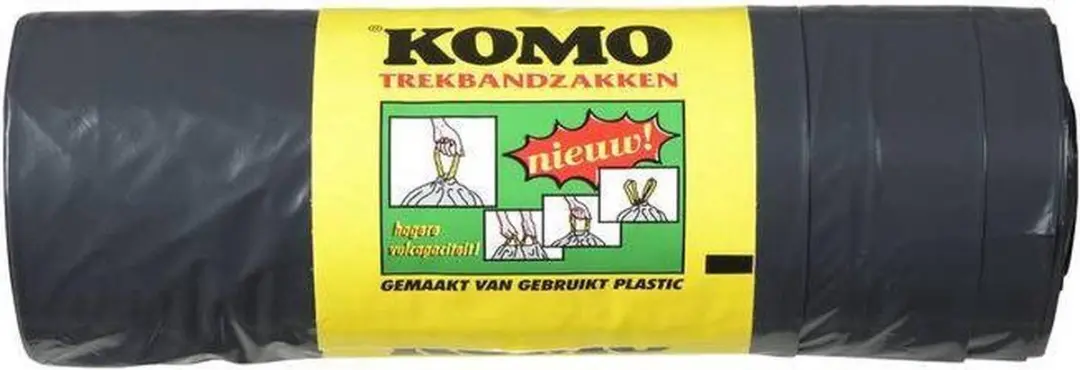 KOMO trekband zakken 20 rollen van 15 stuks