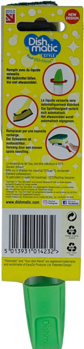 Dishmatic Afwasborstel en Schuurspons - Compleet