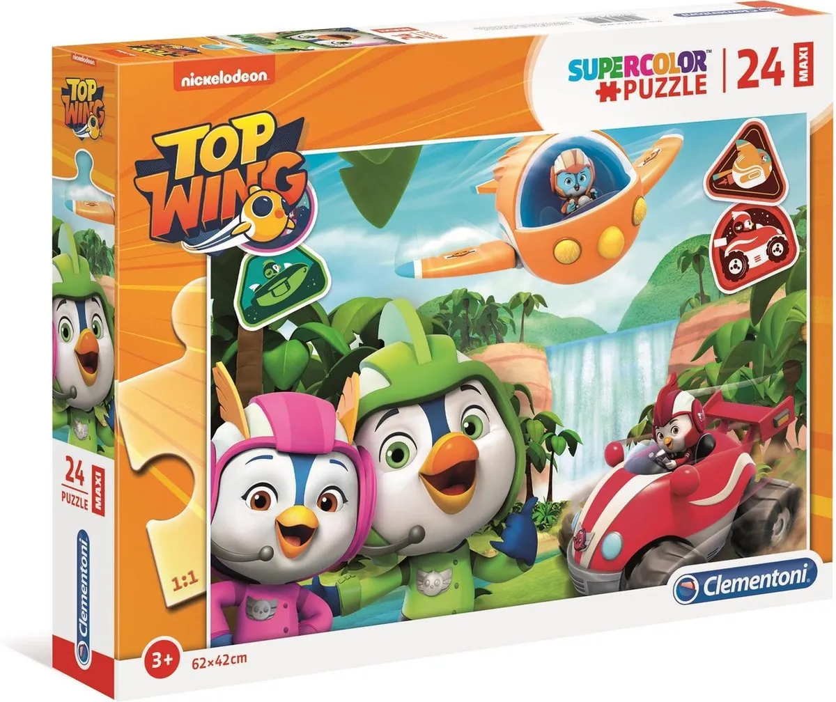 Clementoni Maxi Top Wing Legpuzzel 35 Stuks - Multicolor