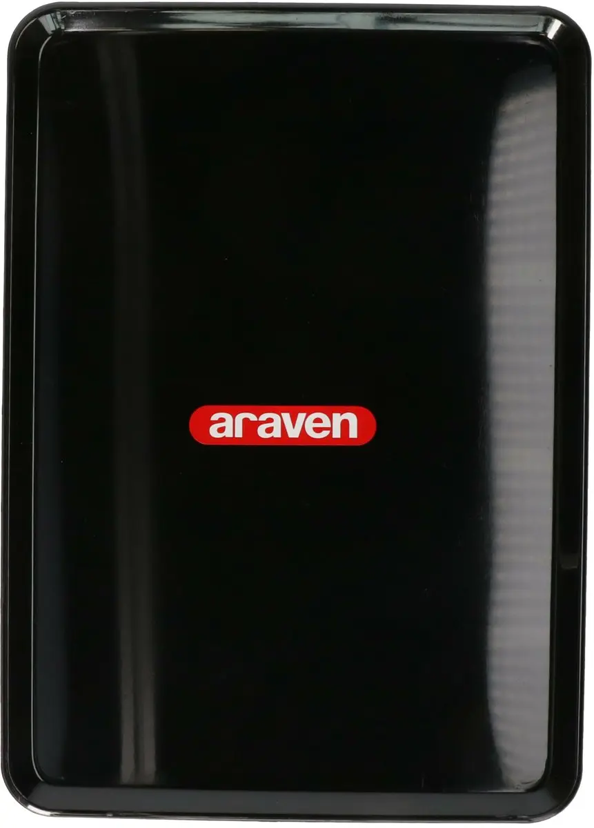 Araven Plat Horeca Dienblad Zwart 43x30cm
