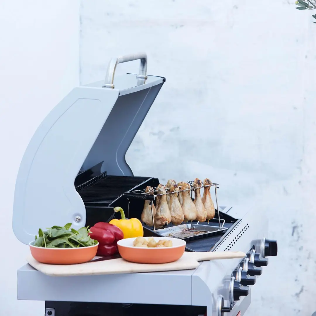 Barbecook Kippenvleugelhouder RVS - Chroom