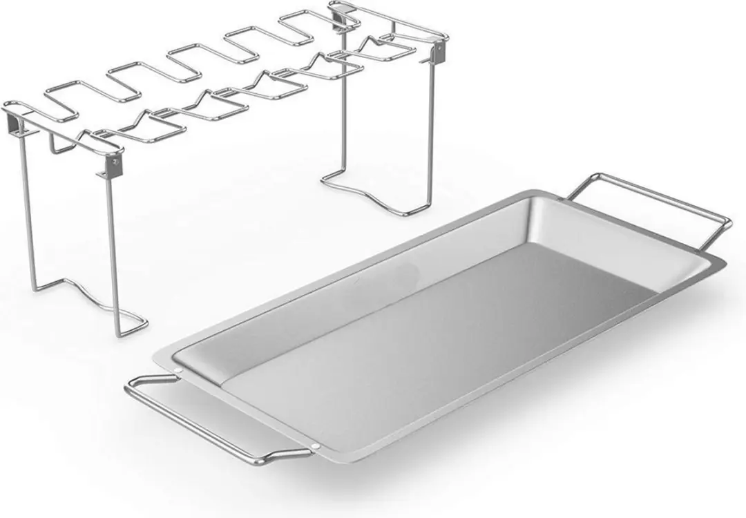 Barbecook Kippenvleugelhouder RVS - Chroom