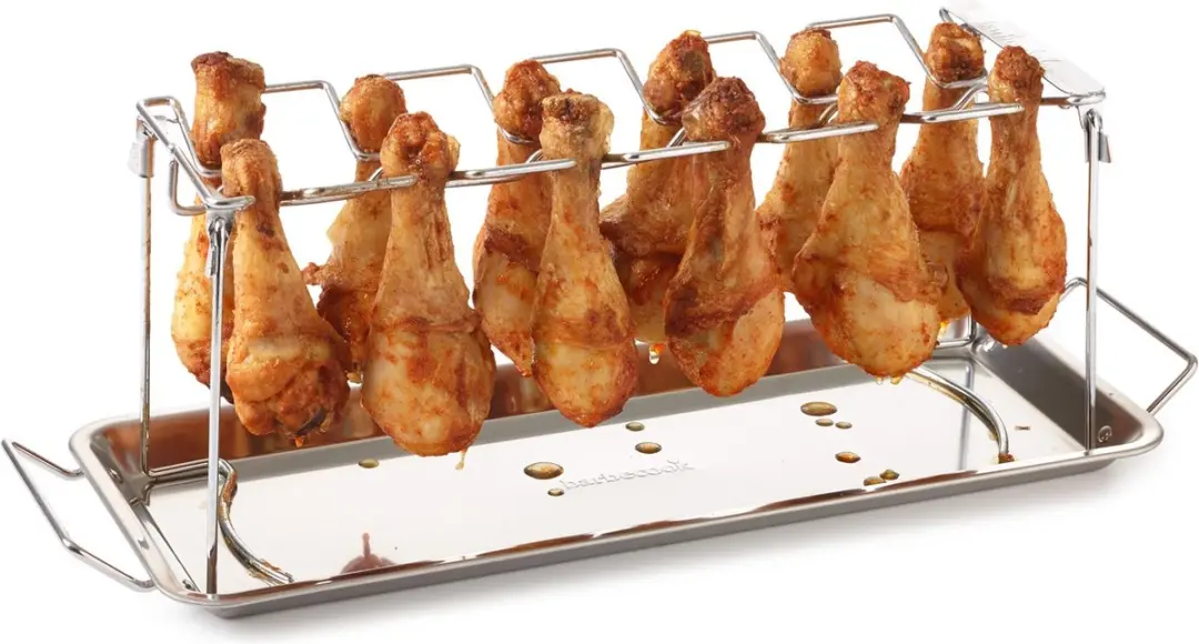 Barbecook Kippenvleugelhouder RVS