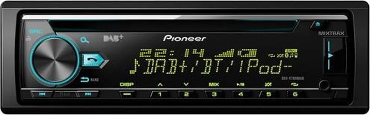 Pioneer DEH-X7800DAB Autoradio - 50W - Zwart