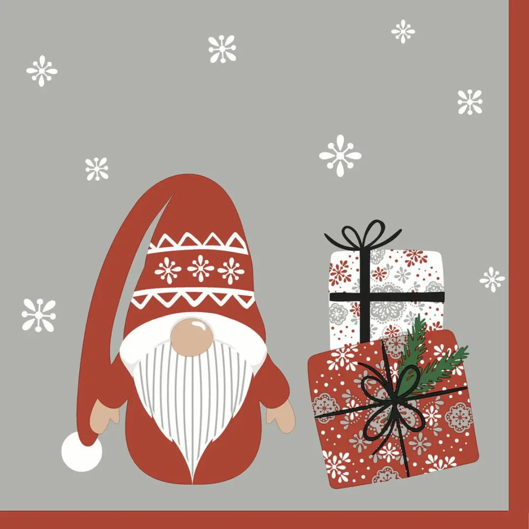 Duni Kerst Thema Servetten 3-laags