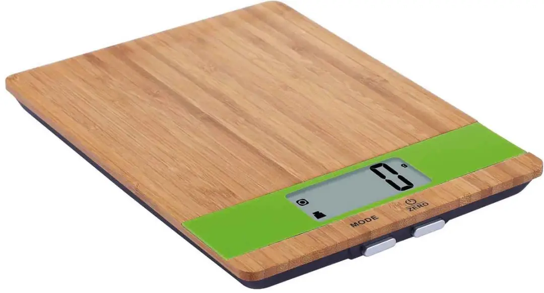 Cosy&Trendy Keukenweegschaal Bamboe-Groen 5kg