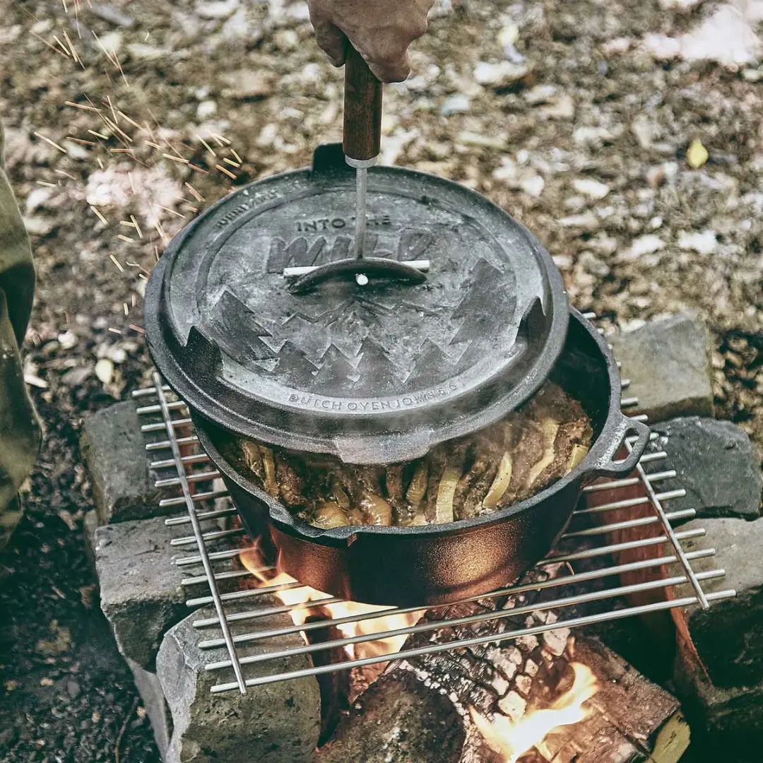 Burnhard Dutch Oven Little John 5,6L - Gietijzer - Zwart