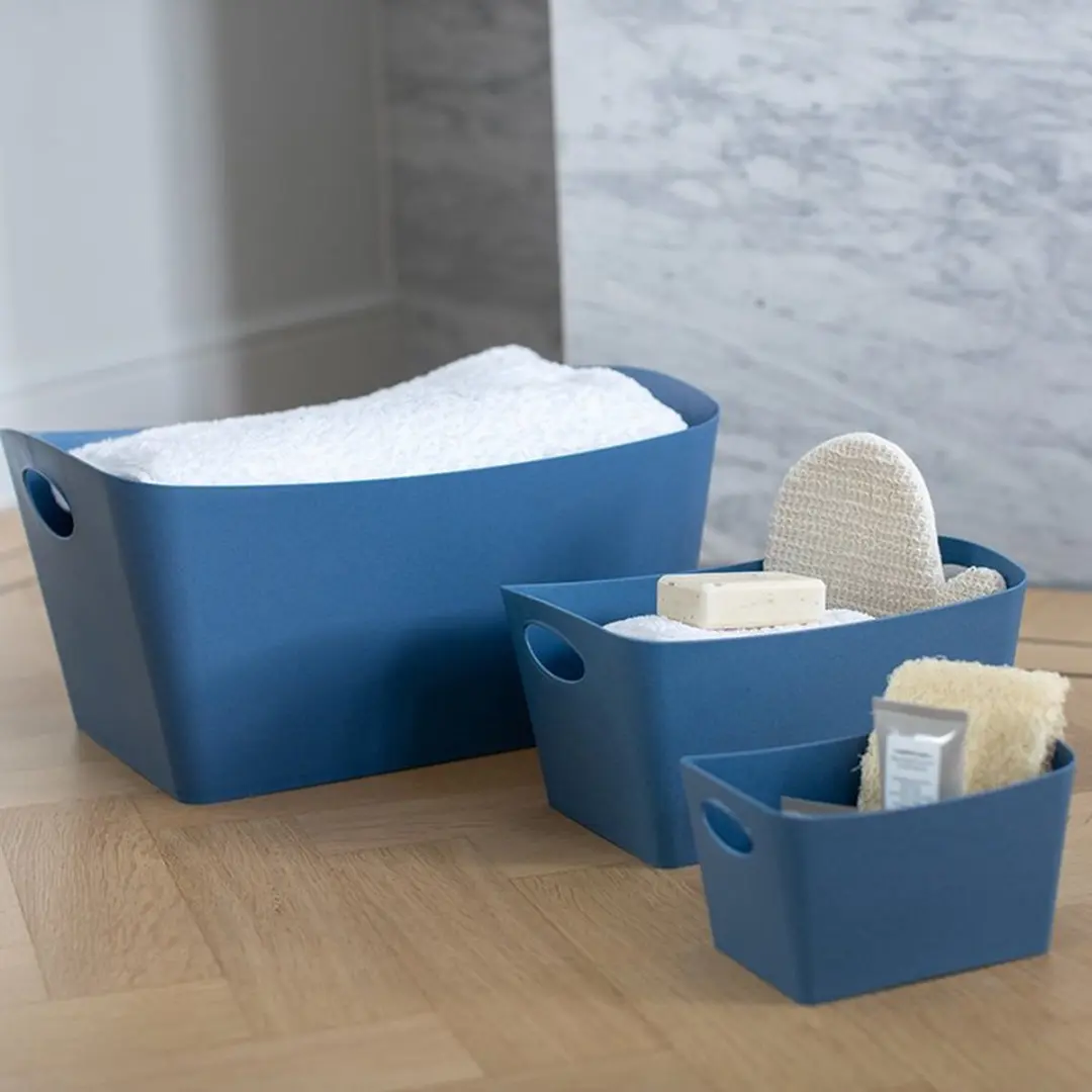 Koziol Opbergbox Boxxx S Organic 1 Liter Blauw
