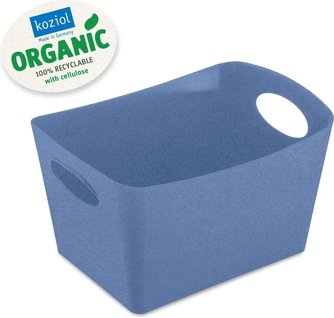 Koziol Opbergbox Boxxx S Organic 1 Liter Blauw