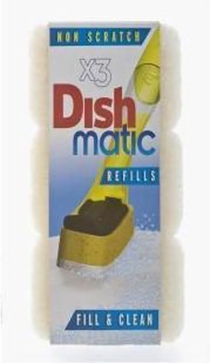 Dishmatic Schuursponsjes Krasvrij Navulling