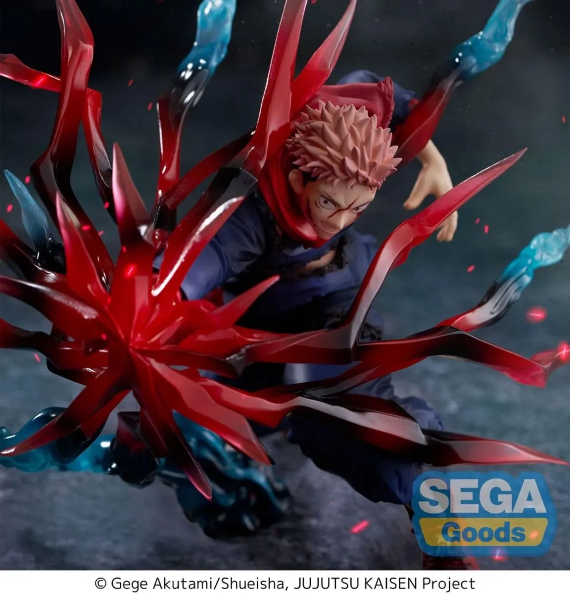 Sega Jujutsu Kaisen Luminasta Yuji Itadori Black Flash Beeld - 16cm - Multi