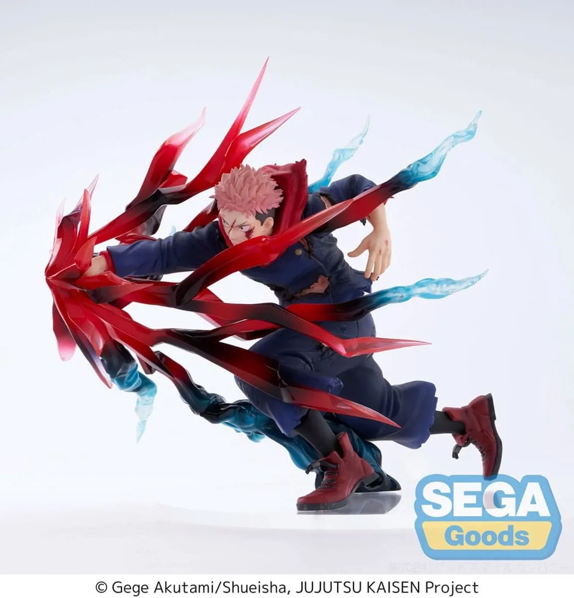 Sega Jujutsu Kaisen Luminasta Yuji Itadori Black Flash Beeld - 16cm - Multi