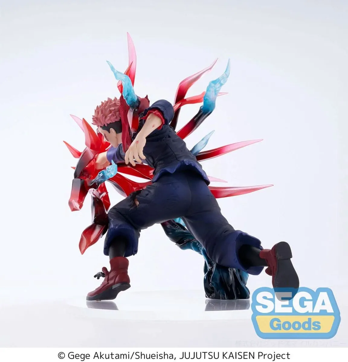 Sega Jujutsu Kaisen Luminasta Yuji Itadori Black Flash Beeld - 16cm - Multi