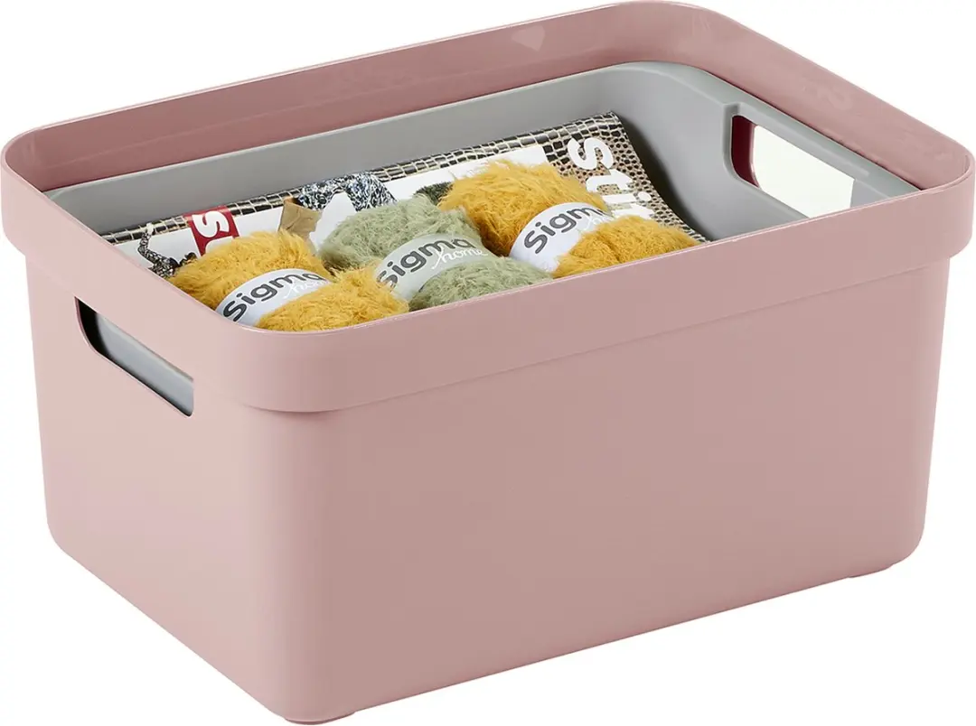 Sunware Sigma Home Opbergbox 13L - Roze - afbeelding 4 van 6
