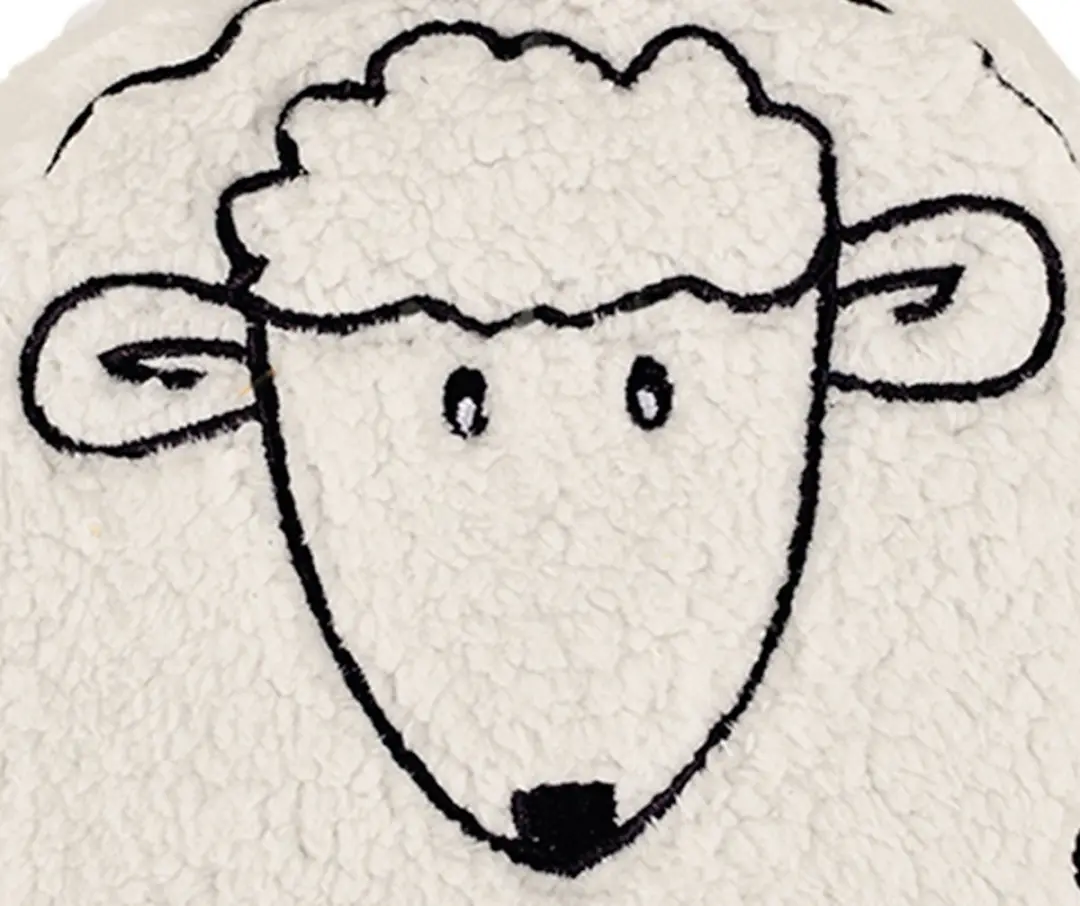Dolly het schaap knuffel kersenpit - warmteknuffel Fashy