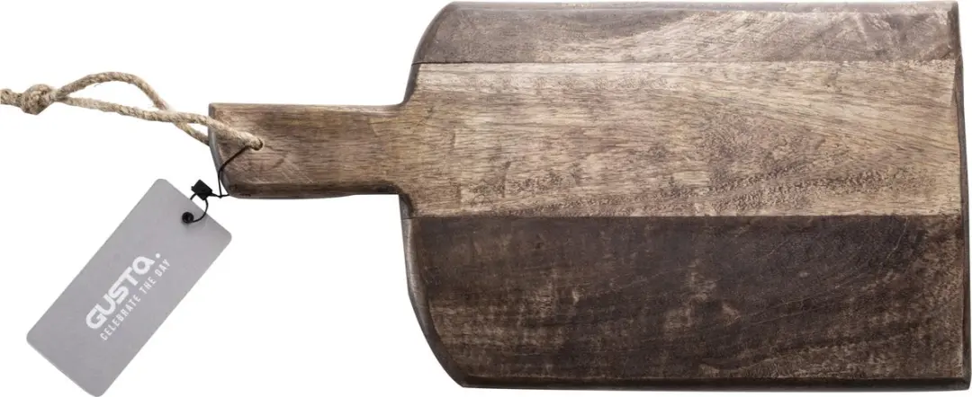 Gusta Serveerplank met Handvat 38x20cm - Bruin