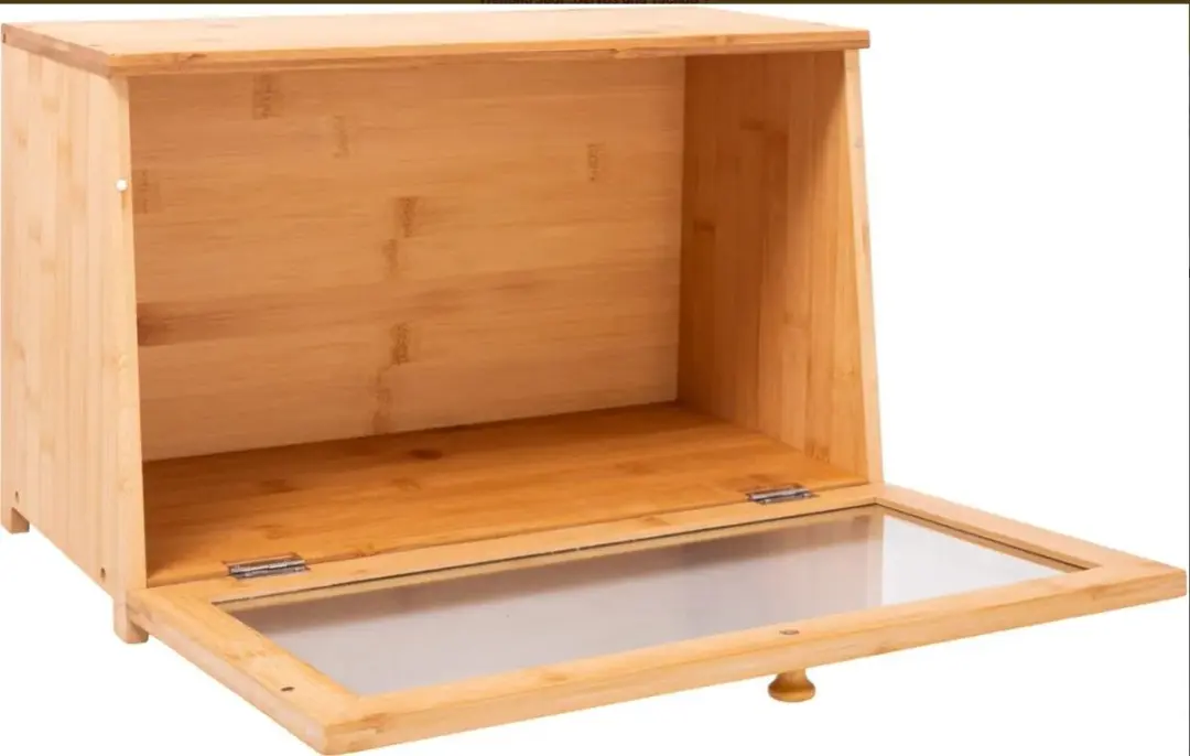 Westfalia Brooddoos XXL Bamboe/Hout - Bruin