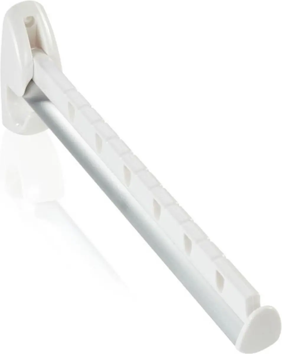 Leifheit Kledinghaak Set - 2 Stuks - Wit - 31cm