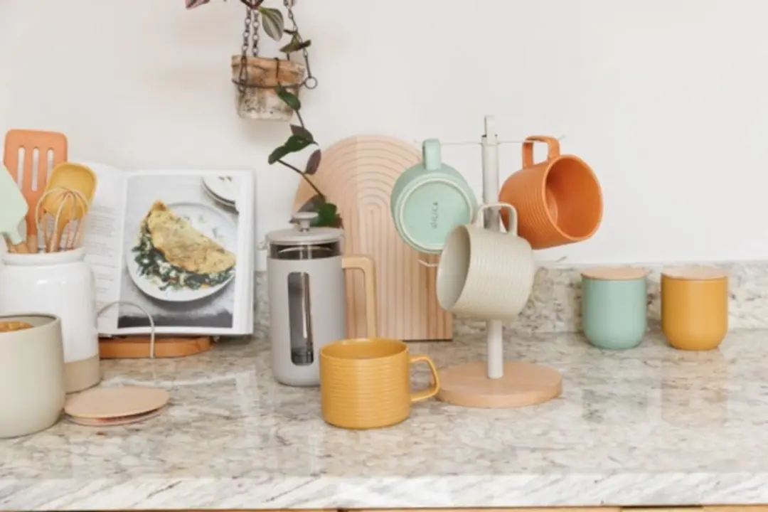 KitchenCraft Idilica Mokkenboom - Beukenhouten voet - afbeelding 2 van 5