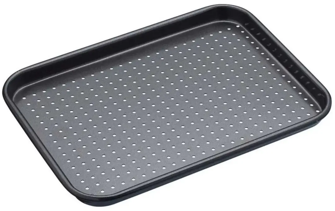 Masterclass Crusty Bake Bakplaat 24x18cm - Antiaanbaklaag - Zwart