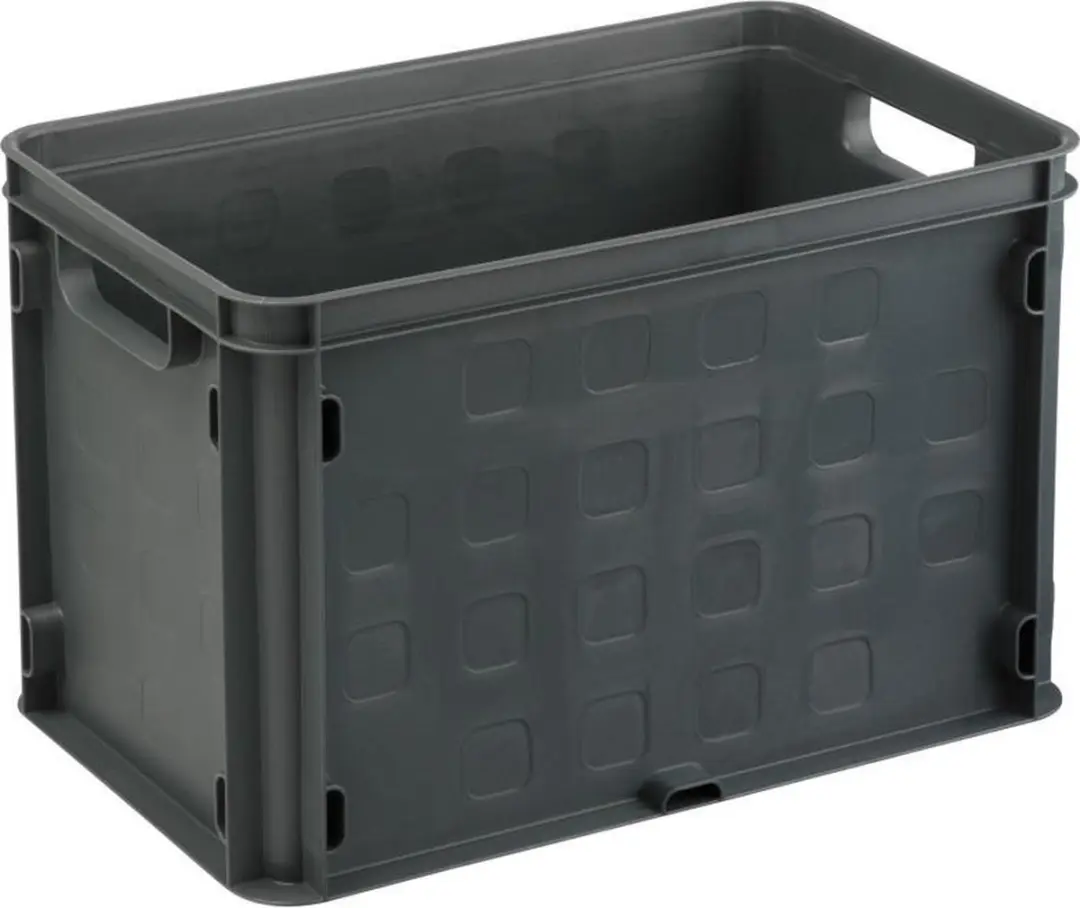 Sunware Square Gesloten Krat 26L - 40,6x25,6x26,1cm Antraciet
