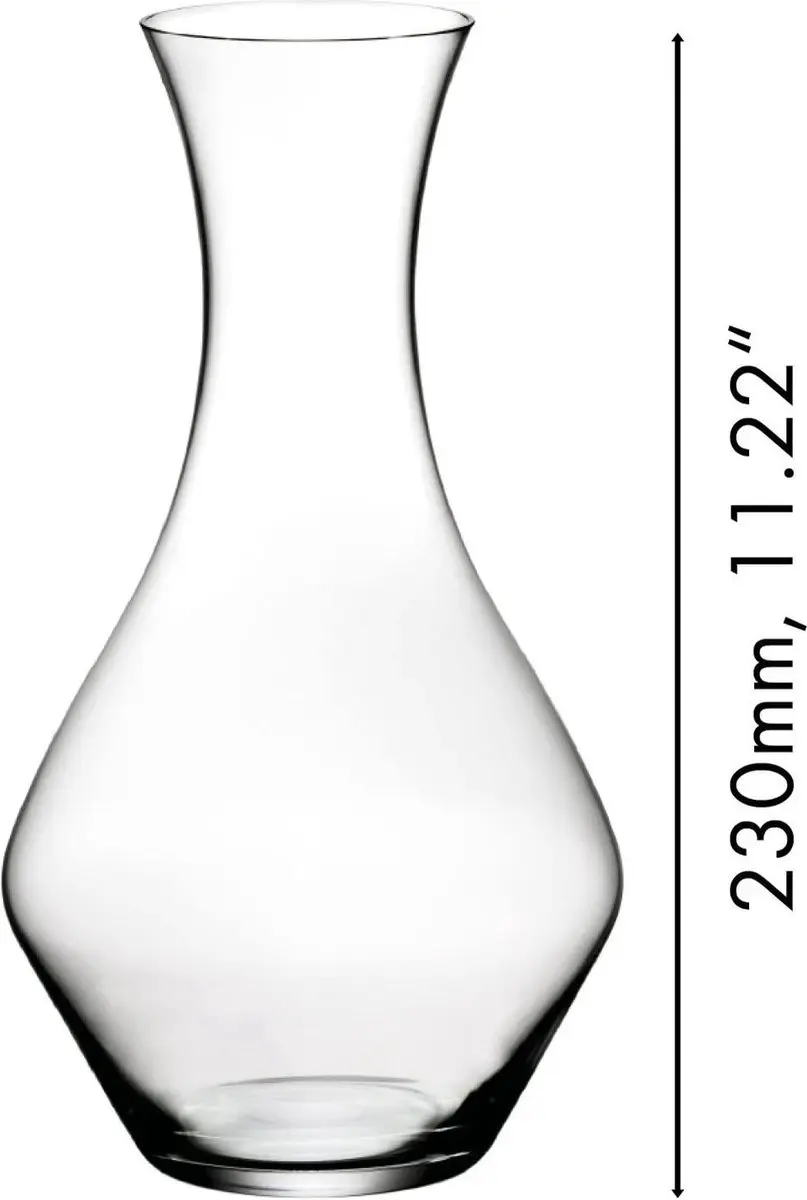 Riedel Decanteerkaraf Cabernet 1L - Transparant