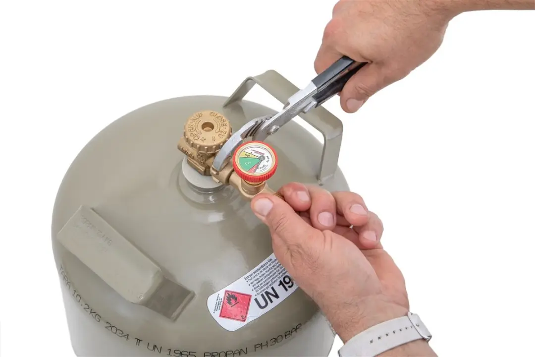 Rothenberger Gas OFF 1500004960 Gasfleszekering - Messing