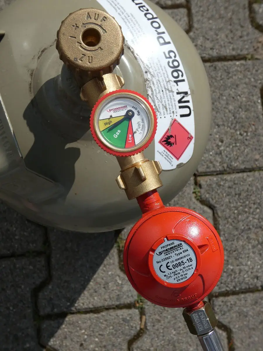 Rothenberger Gas OFF 1500004960 Gasfleszekering - Messing