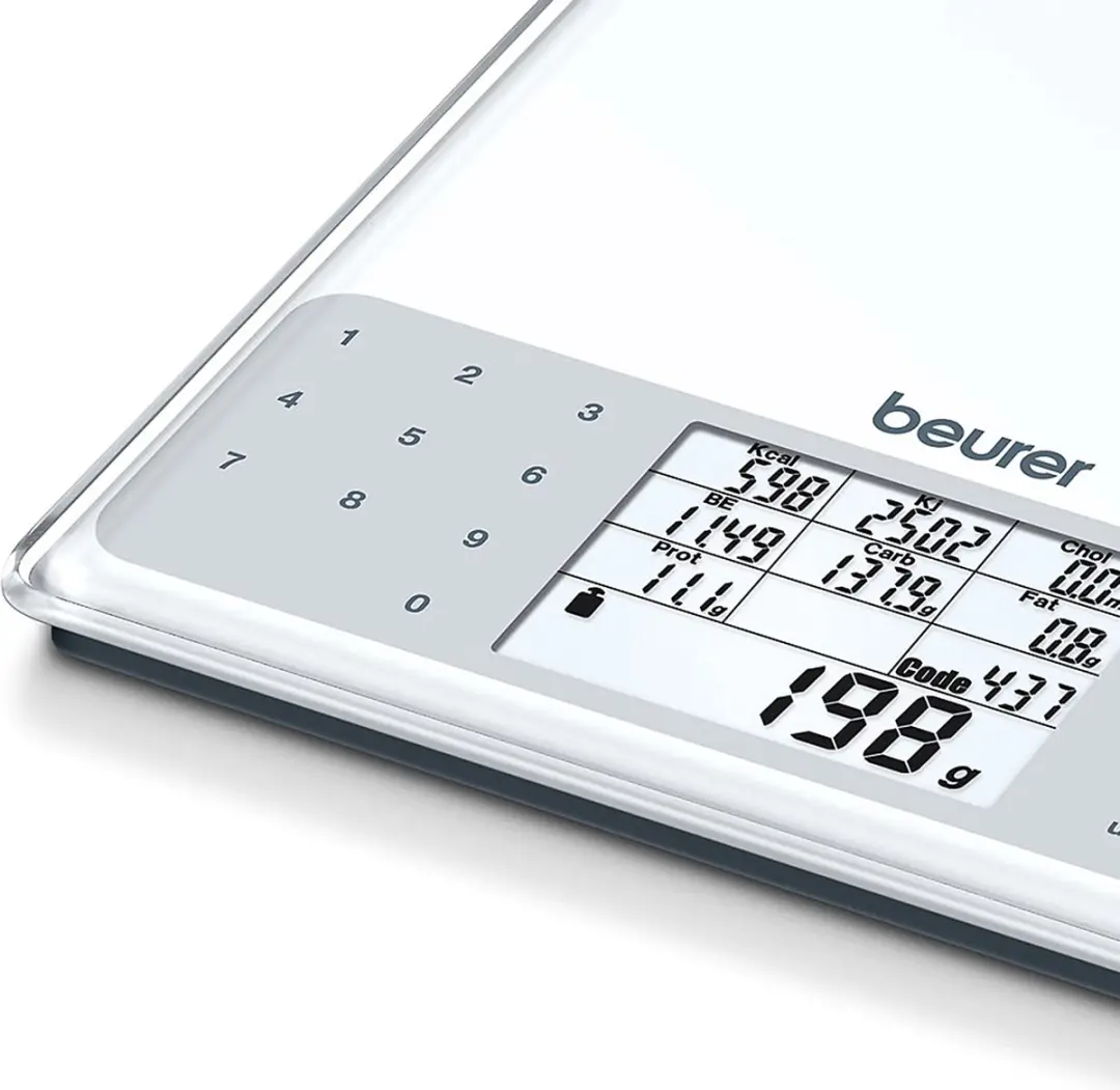 Beurer DS 61 Digitale Dieetweegschaal 5kg - Wit