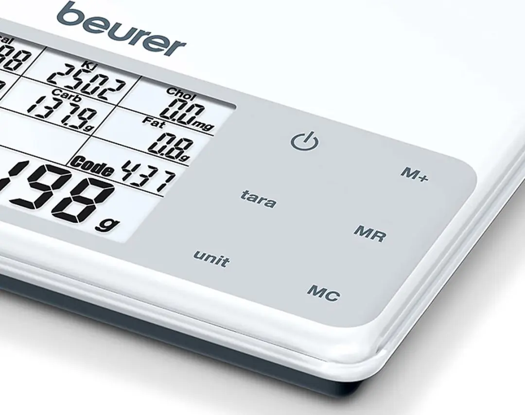 Beurer DS 61 Digitale Dieetweegschaal 5kg - Wit