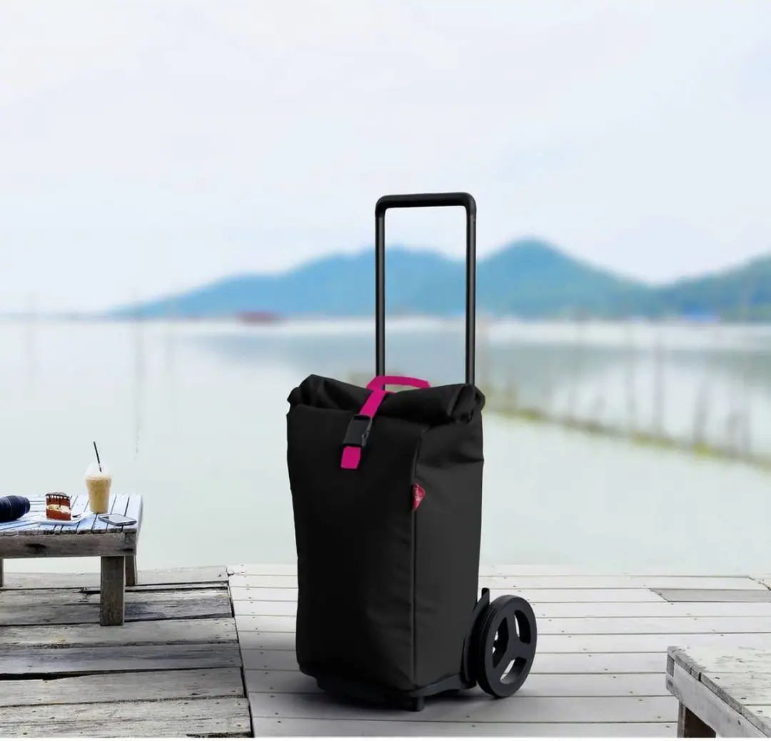 Vileda Gimi Boodschappentrolley 60L Zwart