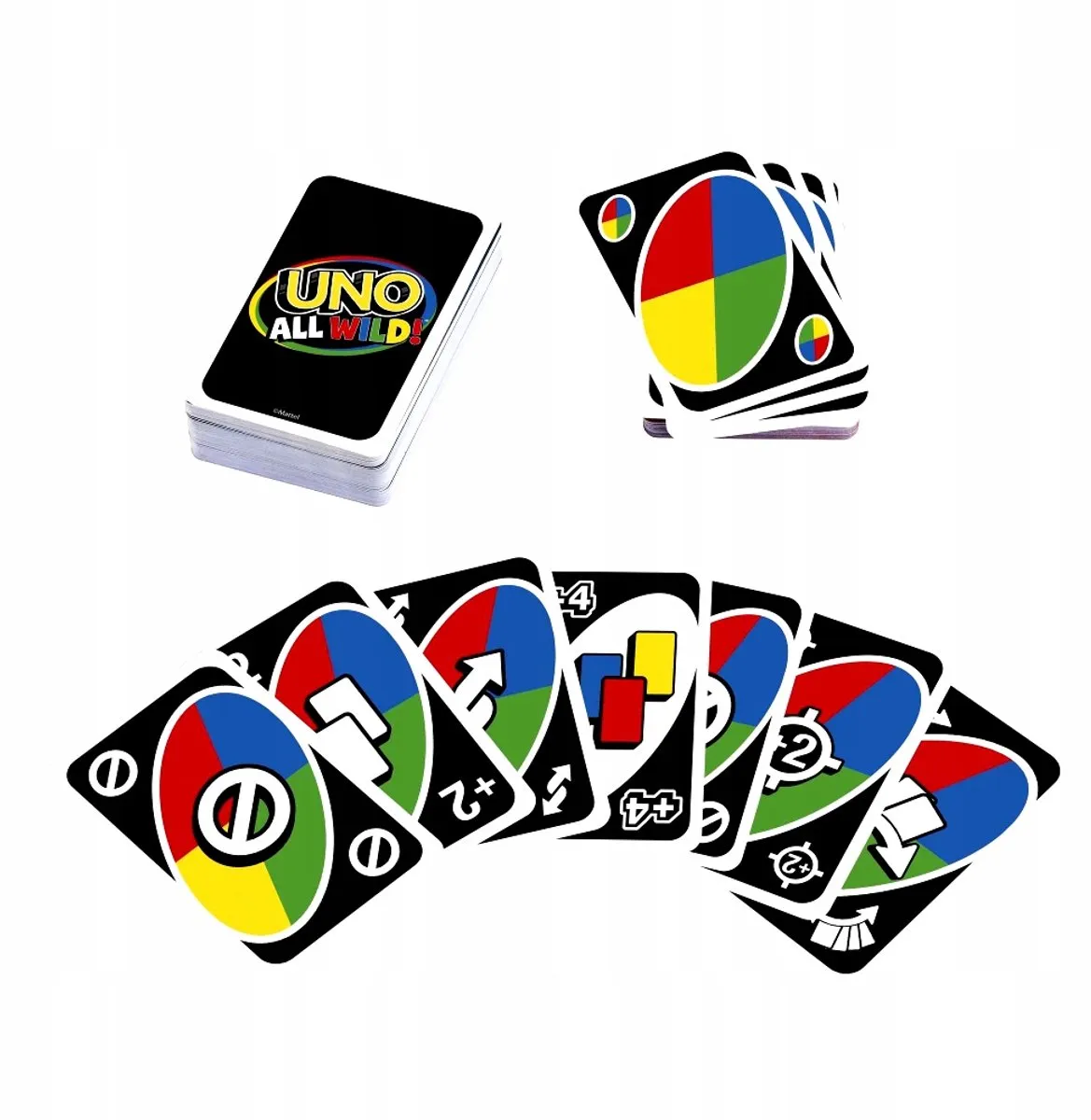 Mattel UNO All Wild HHL33 Kaartspel - 2-10 Spelers