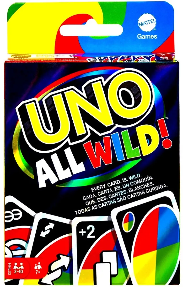 Mattel UNO All Wild HHL33 Kaartspel - 2-10 Spelers