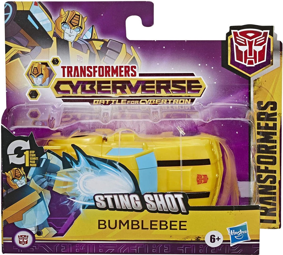 Hasbro - Transformers - Cyberverse Action Attackers - Bumblebee - Actiefiguur