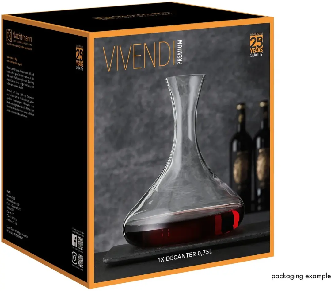 Nachtmann Vivendi Decanteerkaraf 750ml - Transparant